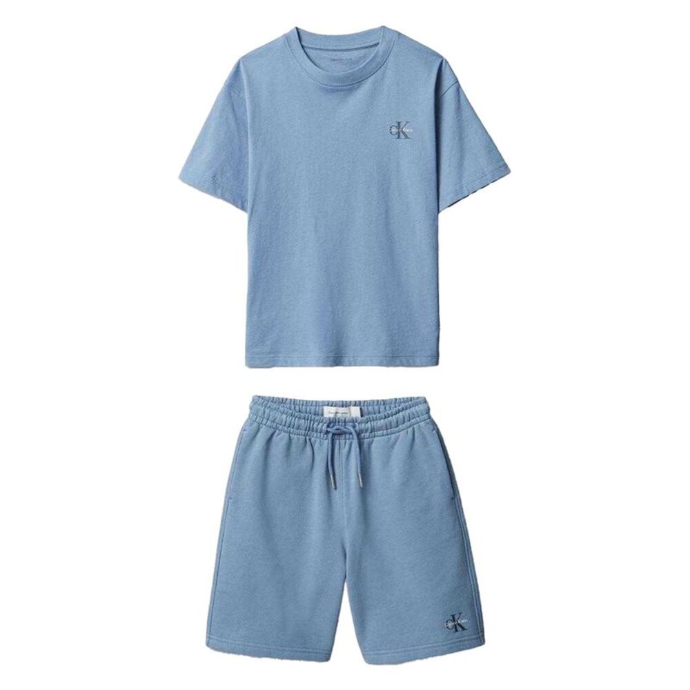 Calvin Klein Childrens/Kids Logo T-Shirt & Shorts Set / Blue